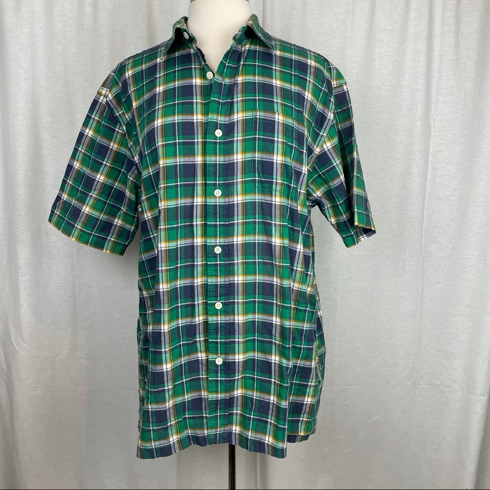 Large Pendleton Button Down Short Sleeve Style Sh… - image 1